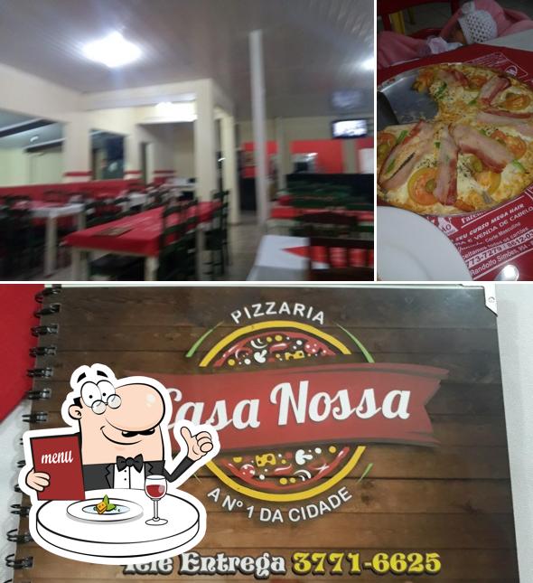 Comida em Pizzaria Casa Nossa - Sete Lagoas/MG