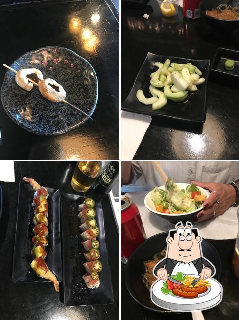 Platos en Sushi Kaya