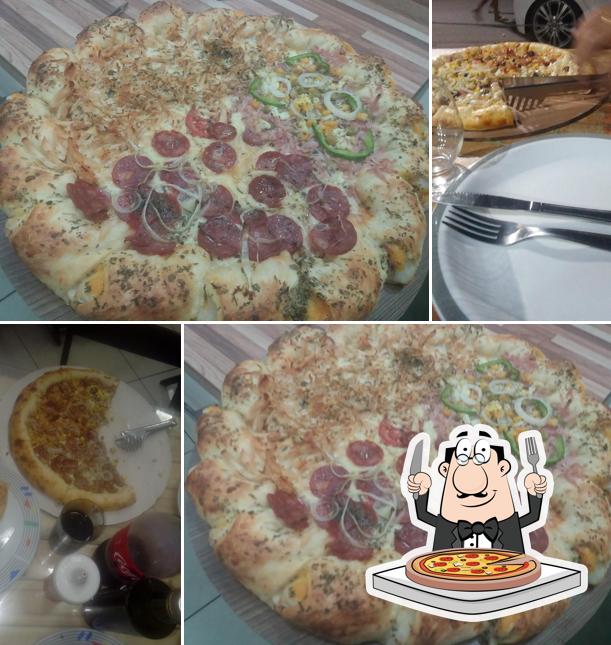 Consiga diversos tipos de pizza