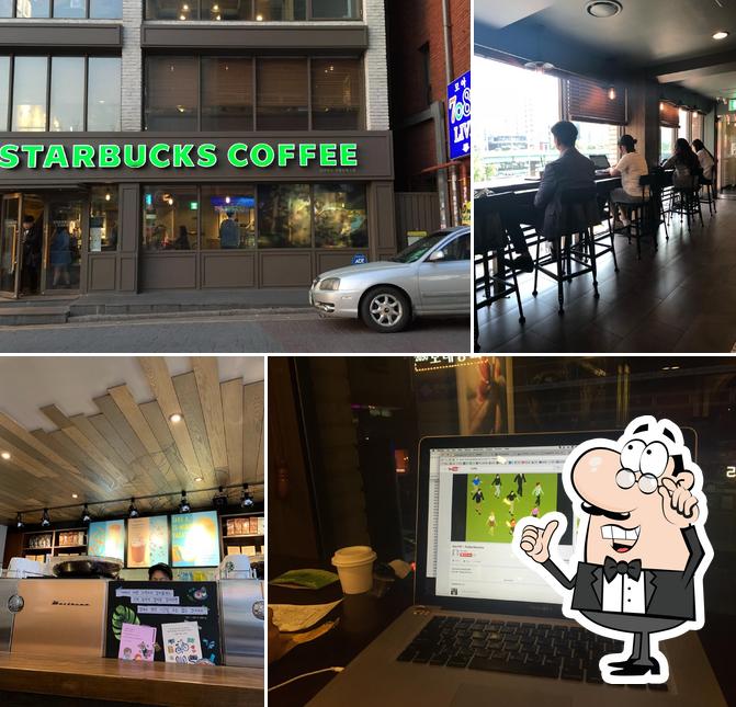 The interior of Starbucks Reserve Sadang