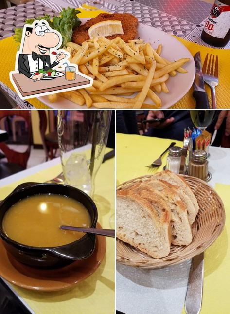 Comida en Café Brasserie Les Brancardiers