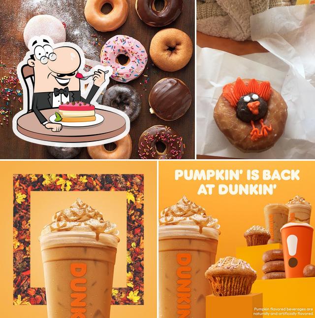 "Dunkin'" представляет гостям широкий выбор сладких блюд
