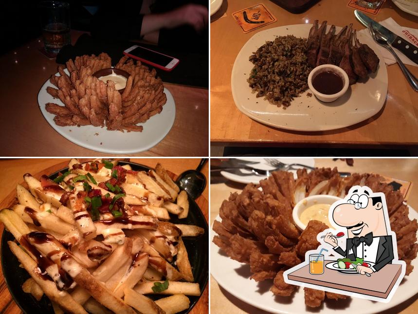 Comida em Outback Steakhouse