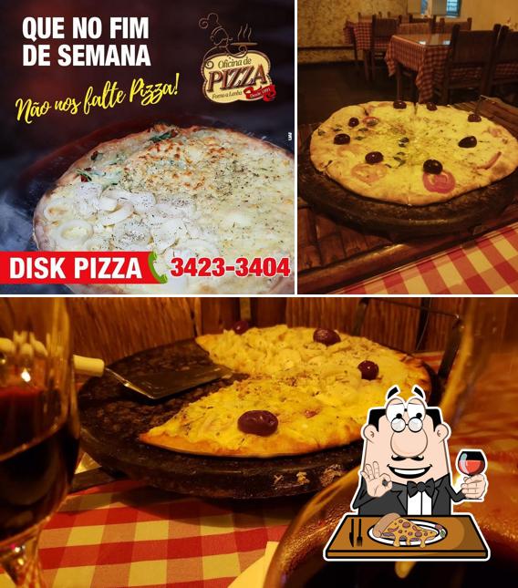 Get pizza at Pizzaria Oficina de Pizza