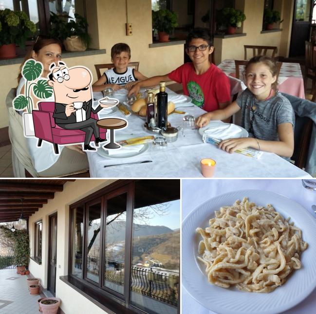 L'intérieur de Osteria Da Berto