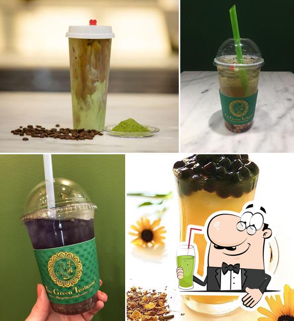 Enjoy a drink at The Green TeaHouse