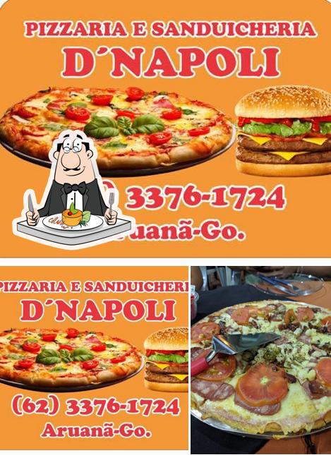 Comida em D'Napoli Pizzaria e Sanduicheria