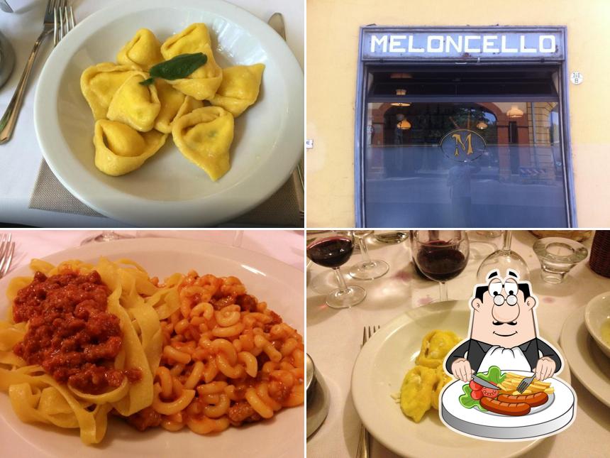 Cibo al Trattoria Meloncello