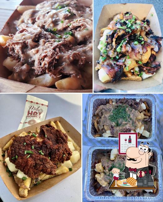 Poutine Brothers offers meat dishes