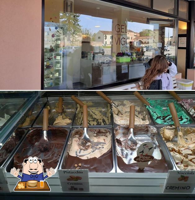 Platti al Gelateria Vigontina