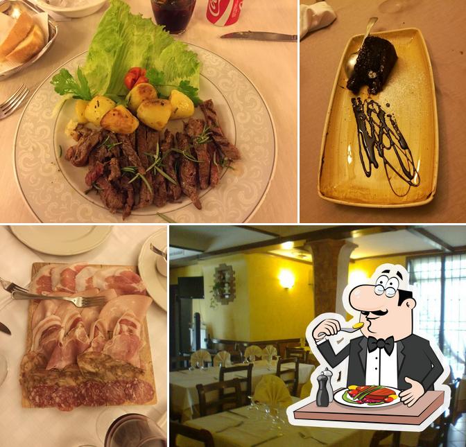 Cibo al Trattoria l'Antica Grama