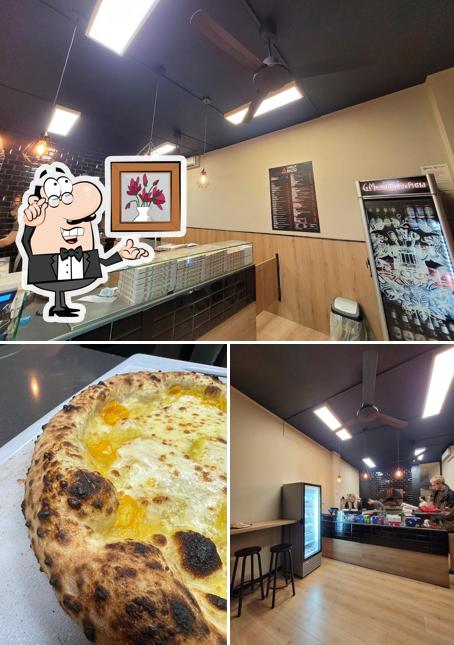 Forno Matto is distinguished by interior and pizza