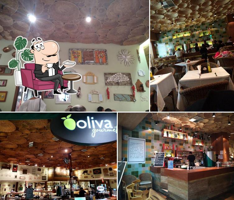 Veja imagens do interior do Oliva Gourmet