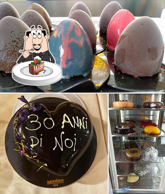 Torta al cioccolato al Bar Masino