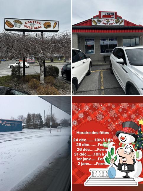 L'extérieur de Cantine Chez Real