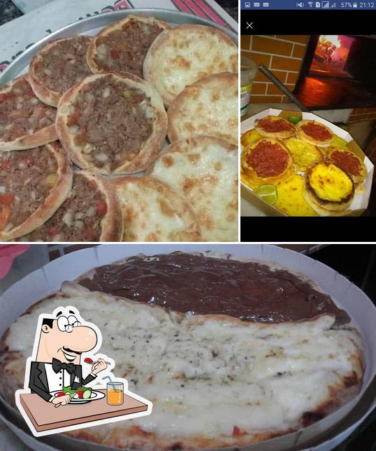 Comida em Pizzaria Piauiense