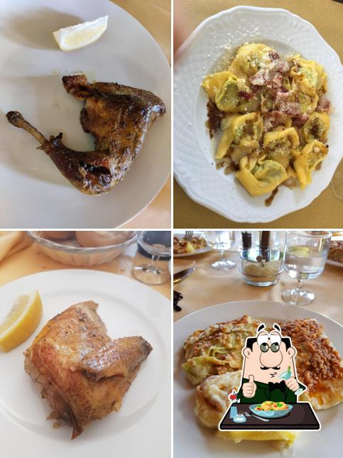 Platti al Trattoria Al Cantone