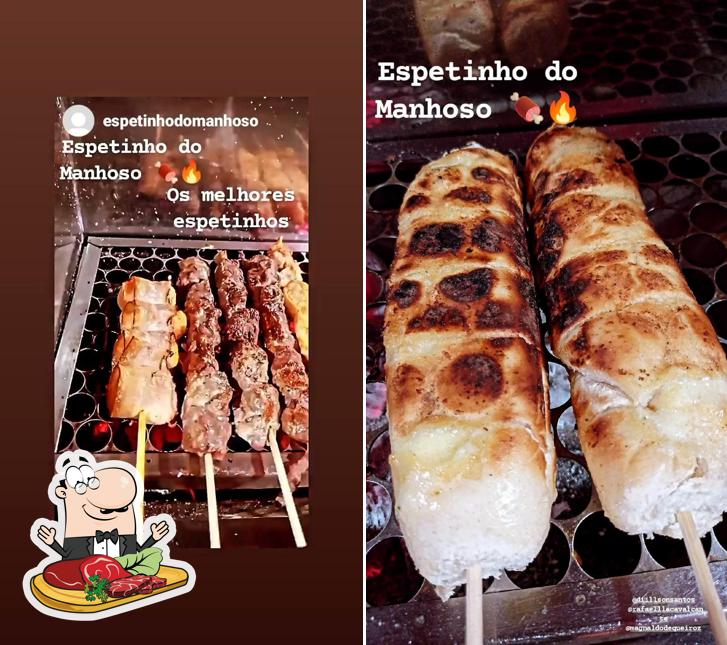 Espetinho do Manhoso oferece refeições de carne