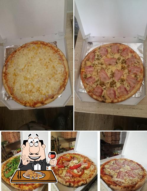 Get pizza at Pizza Luigi