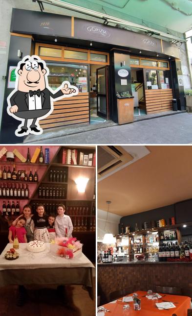 Gli interni di Pizzeria Gorizia 1962