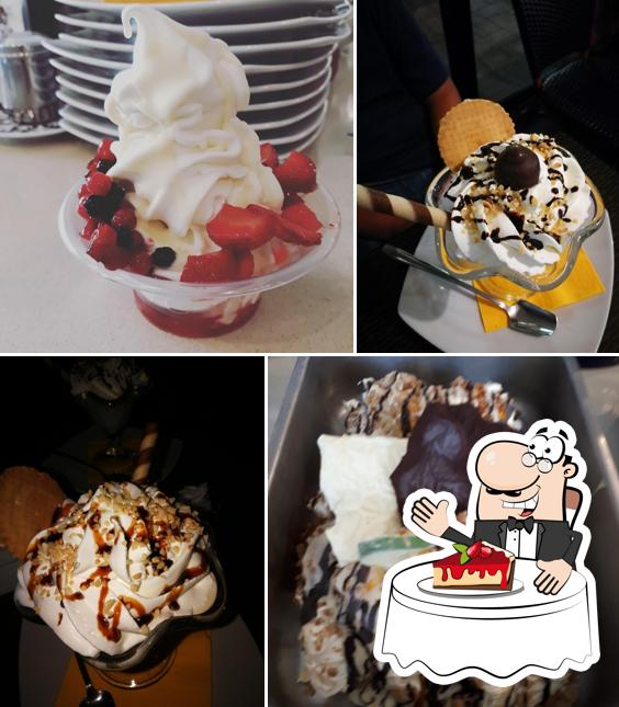 Bar Fiorenza serve un'ampia selezione di dolci