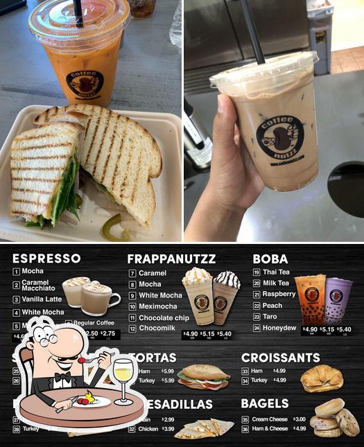 Coffee Nutzz in Rancho Cucamonga Restaurant menu and reviews
