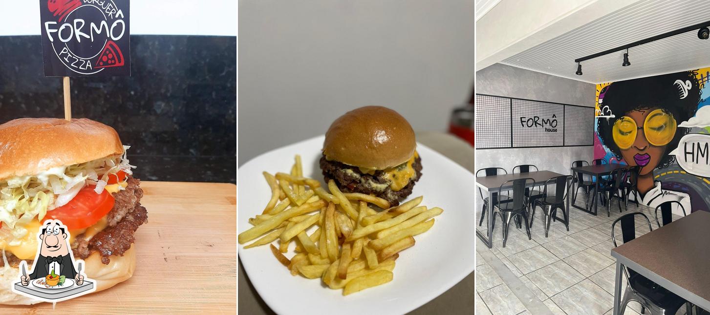 Comida em Formô Burger