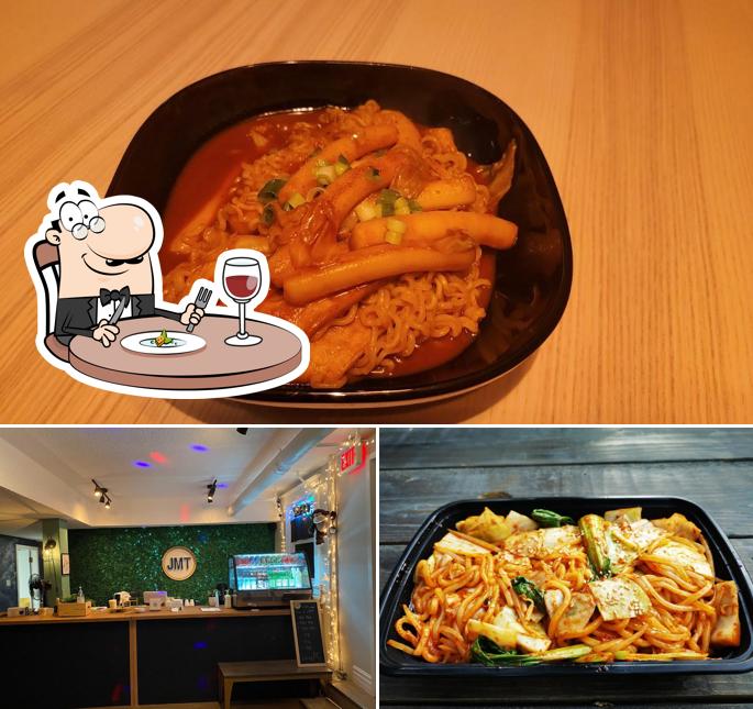 Las fotos de comida y interior en JMT korean cuisine