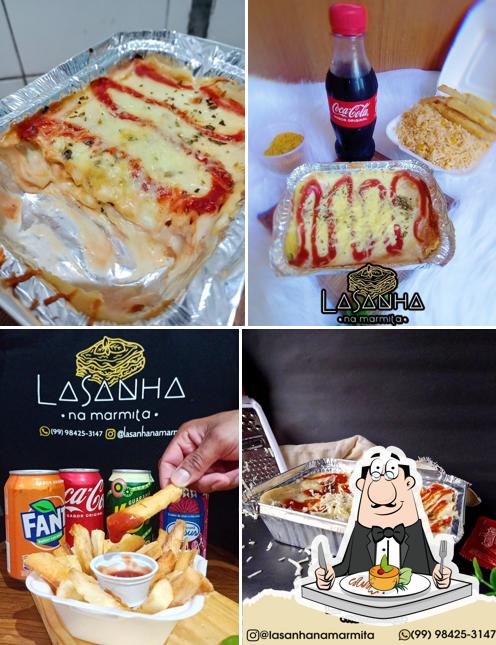 Lasanha na marmita