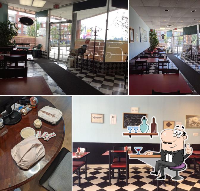 Three Sea House Fish and Chips dishes inside Noople Noodle & Dumpling House