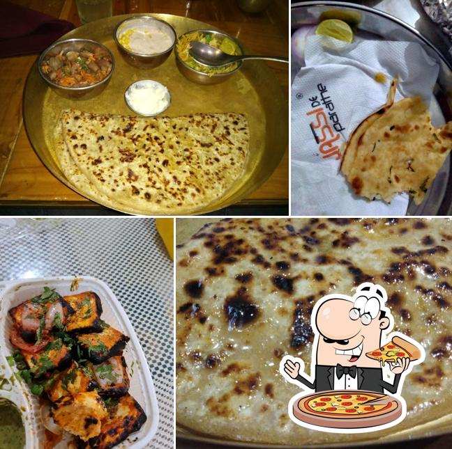 Get pizza at Jassi De Parathe