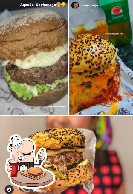 Peça um hambúrguer no Soberano Burguer