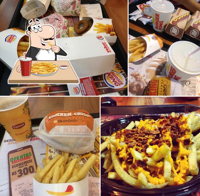 At Burger King you can try chips