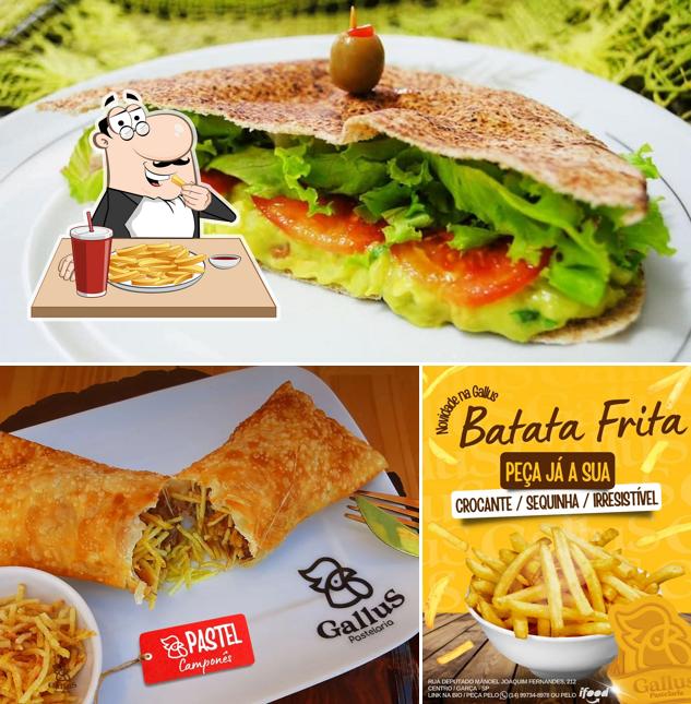 Batata frita em Gallus Lanchonete e Pastelaria