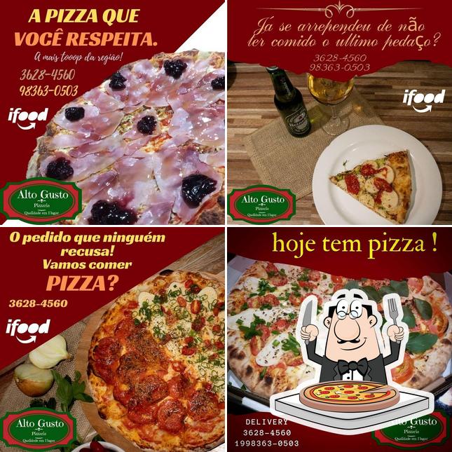 Pide distintos tipos de pizza
