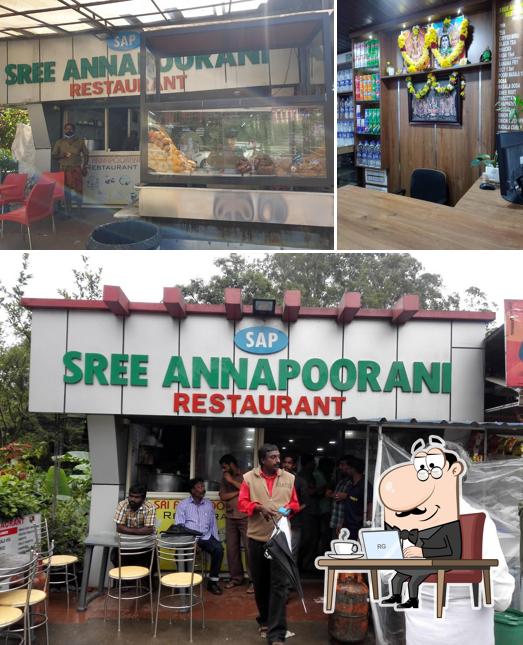 Check out how (S. A. P) SREE ANNAPOORANI PURE VEG looks inside