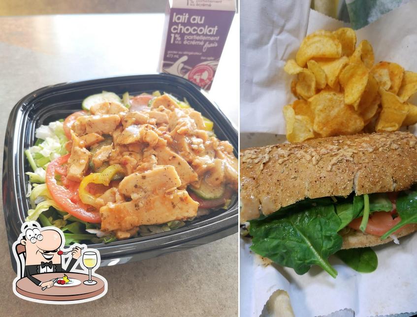 Food at Subway @ 7677 Markham Road, Unit B2