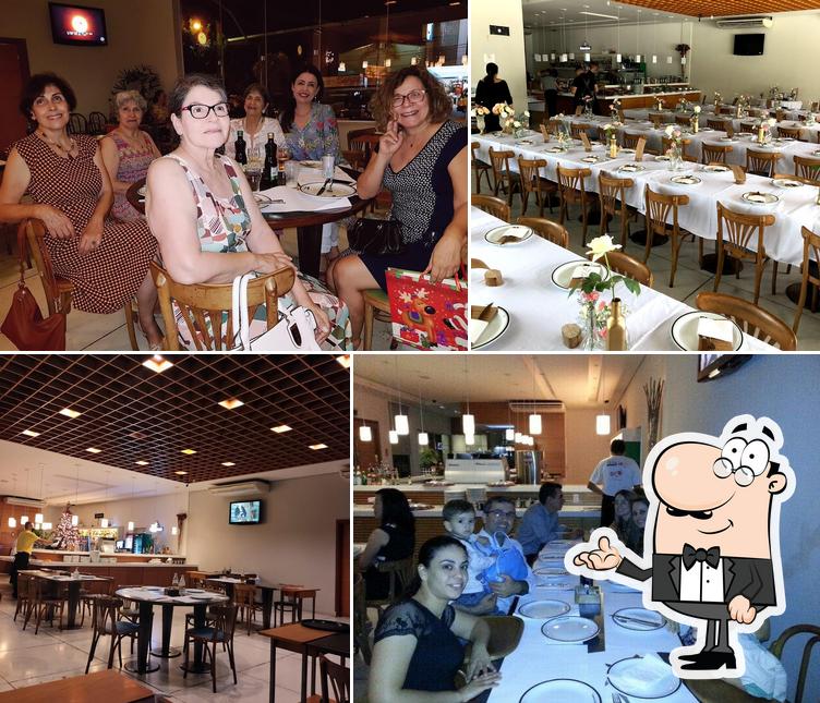Veja imagens do interior do Buon Gustaio Restaurante Pizzaria