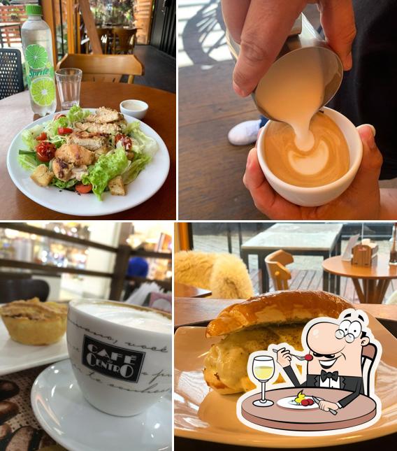 Comida em La Santa Cafeteria