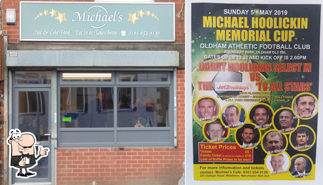 Michael's Cafe Middleton, 251 Oldham Rd in Middleton Restaurant menu and reviews
