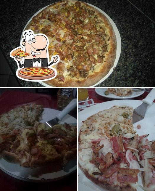 Consiga pizza no Brasa Ville Pizzaria