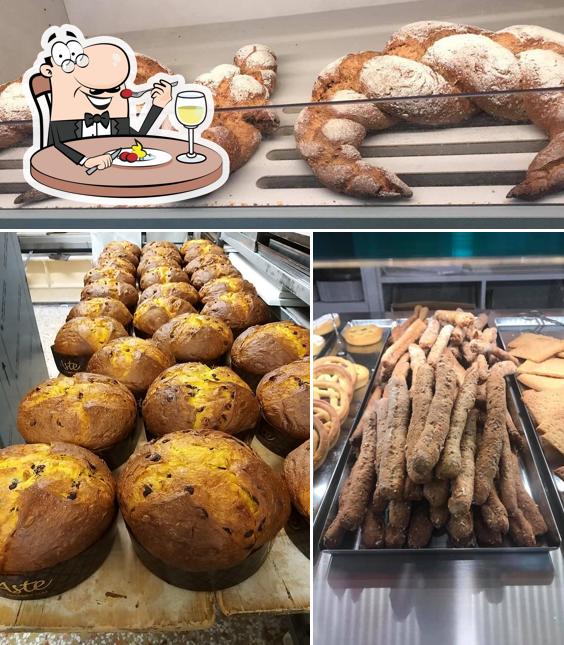 Cibo al Panificio Pasticceria Caffetteria Aste