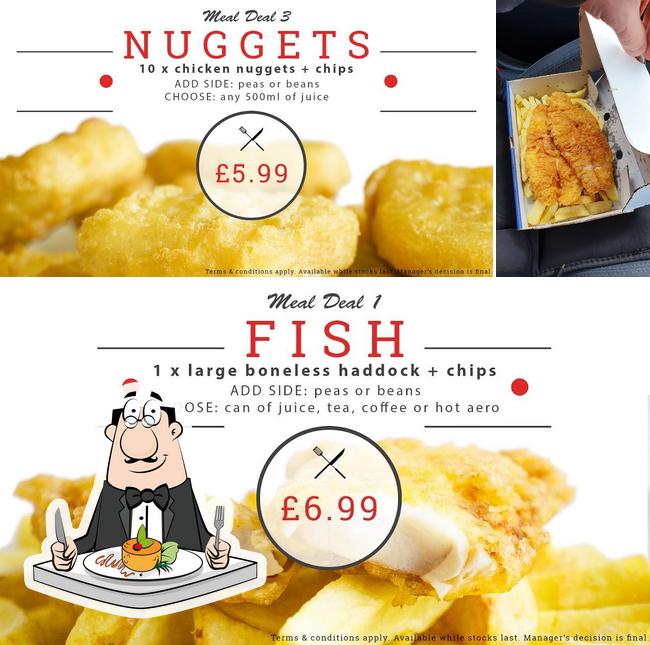 Rinaldi's Fish Bar in Kirkcaldy Restaurant menu and reviews