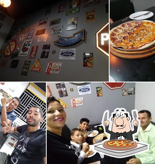 Peça diferentes estilos de pizza