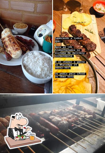 Comida em Gato na Brasa
