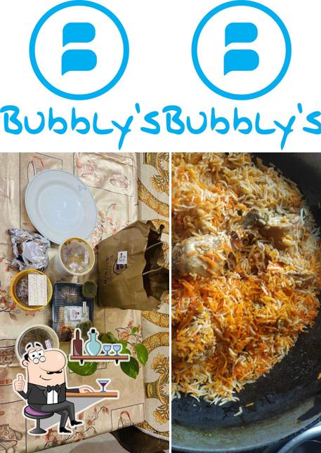 The interior of Bubbly's Kitchen