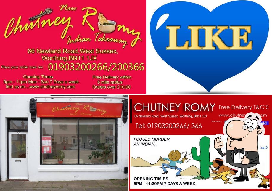 Chutney Romy Indian Takeaway in Worthing