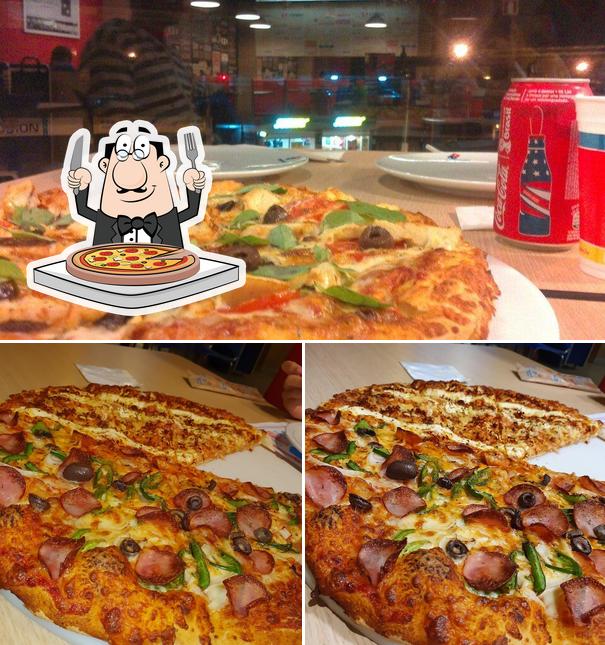 Experimente pizza no Domino's Pizza - Juiz de Fora