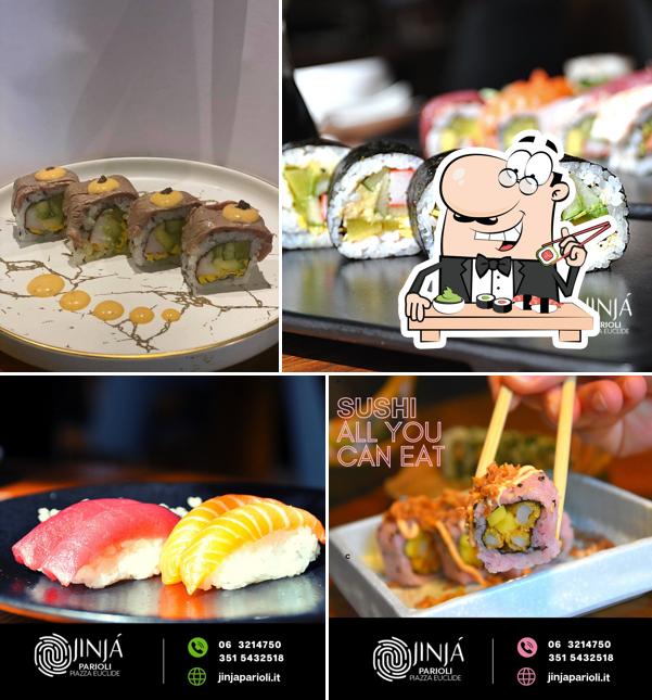 Prenez de nombreuses options de sushi