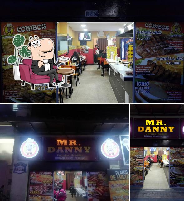 The interior of Mr Danny Comidas Rapidas